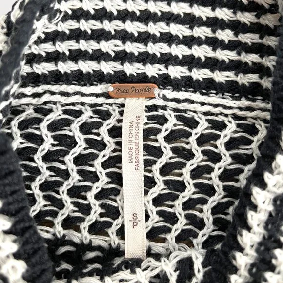 Free People Women's Snow Day Tunic Top Balloon Sleeve Knit Thermal Shirt Size S - Picture 13 of 16